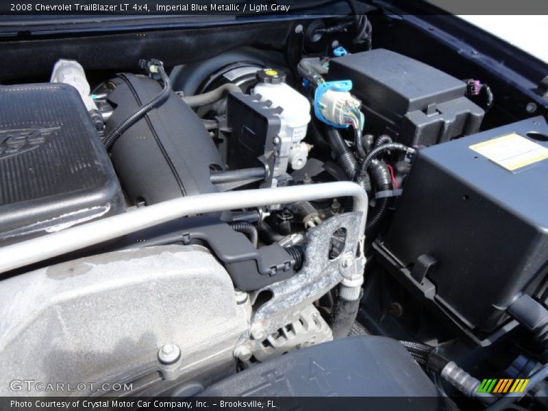 Imperial Blue Metallic / Light Gray 2008 Chevrolet TrailBlazer LT 4x4