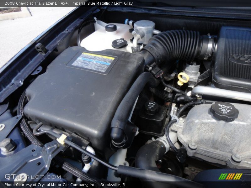 Imperial Blue Metallic / Light Gray 2008 Chevrolet TrailBlazer LT 4x4