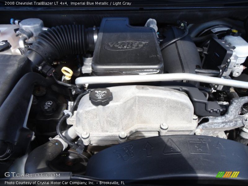 Imperial Blue Metallic / Light Gray 2008 Chevrolet TrailBlazer LT 4x4