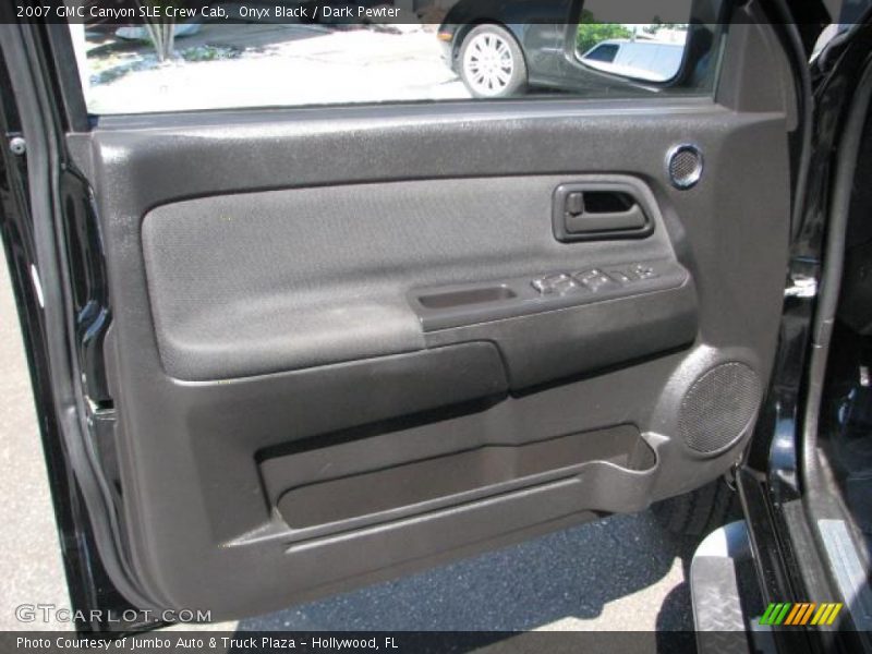 Onyx Black / Dark Pewter 2007 GMC Canyon SLE Crew Cab