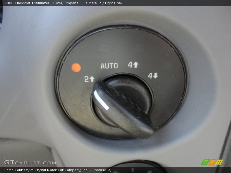 Imperial Blue Metallic / Light Gray 2008 Chevrolet TrailBlazer LT 4x4