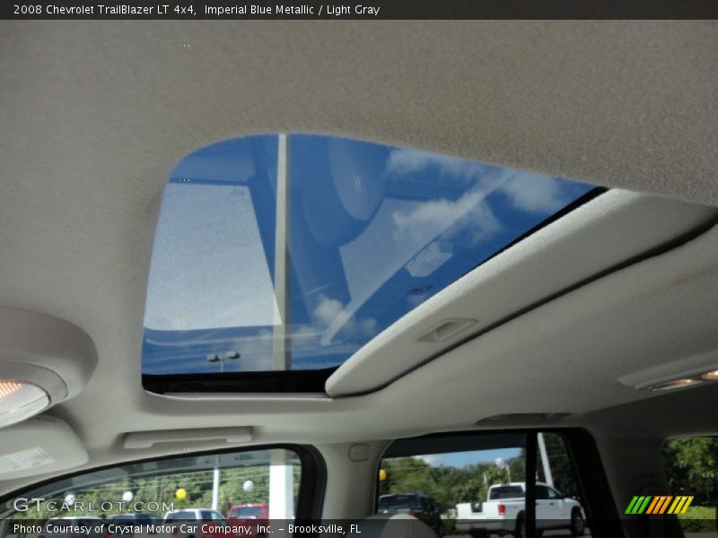 Imperial Blue Metallic / Light Gray 2008 Chevrolet TrailBlazer LT 4x4