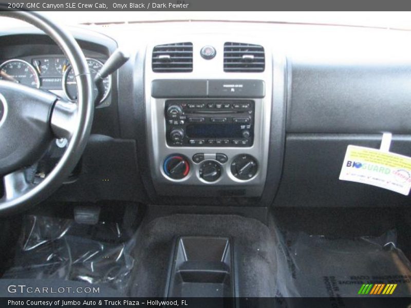 Onyx Black / Dark Pewter 2007 GMC Canyon SLE Crew Cab