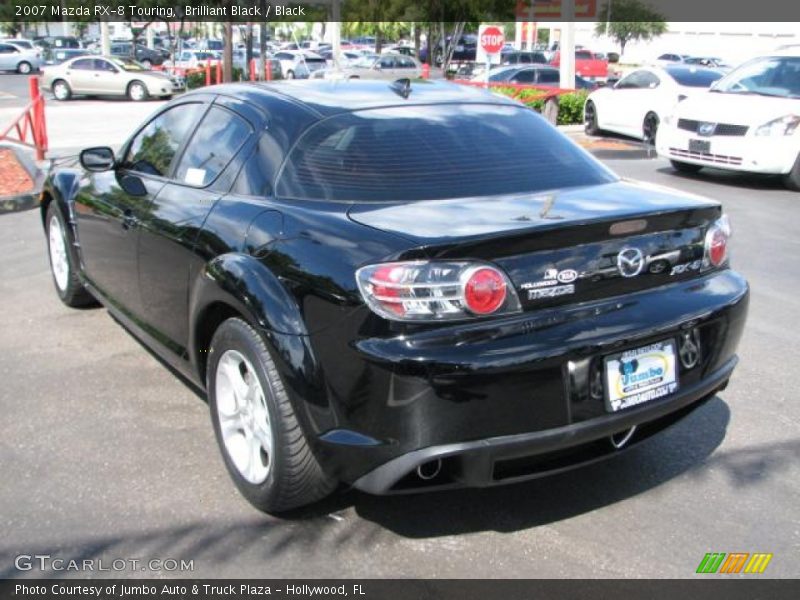 Brilliant Black / Black 2007 Mazda RX-8 Touring