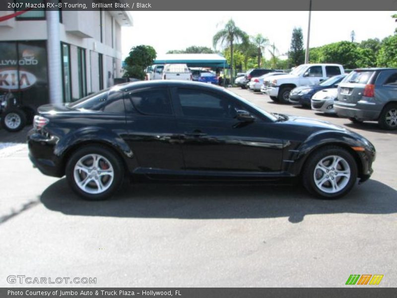 Brilliant Black / Black 2007 Mazda RX-8 Touring
