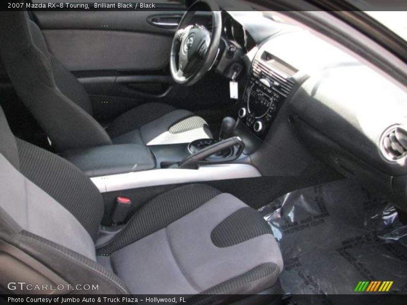 Brilliant Black / Black 2007 Mazda RX-8 Touring