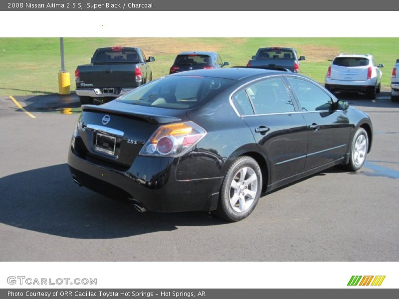 Super Black / Charcoal 2008 Nissan Altima 2.5 S