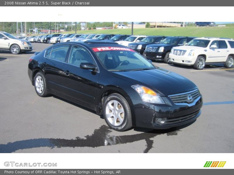 Super Black / Charcoal 2008 Nissan Altima 2.5 S