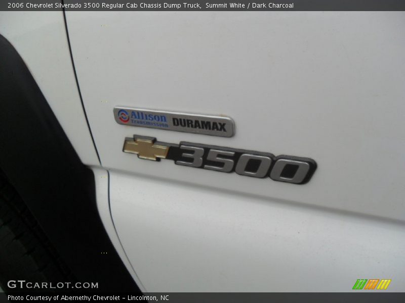  2006 Silverado 3500 Regular Cab Chassis Dump Truck Logo