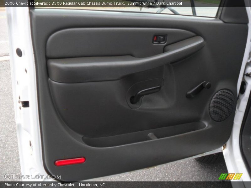Door Panel of 2006 Silverado 3500 Regular Cab Chassis Dump Truck