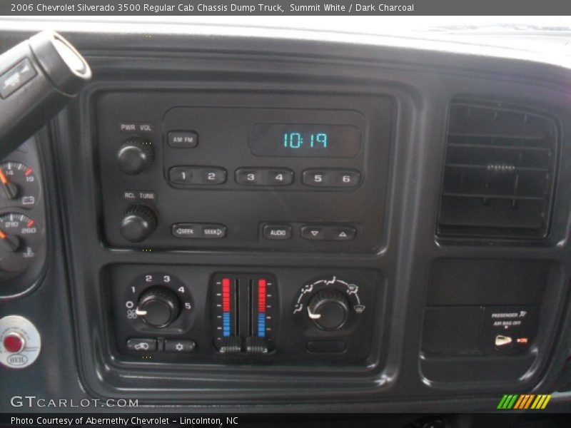 Audio System of 2006 Silverado 3500 Regular Cab Chassis Dump Truck