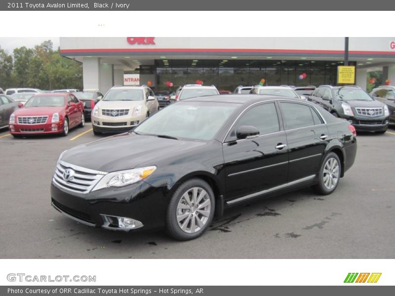 Black / Ivory 2011 Toyota Avalon Limited