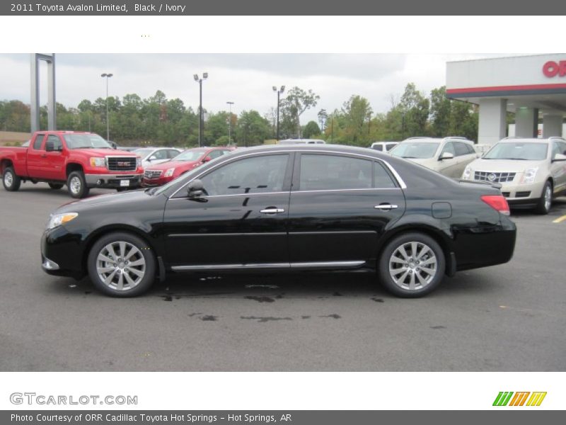 Black / Ivory 2011 Toyota Avalon Limited