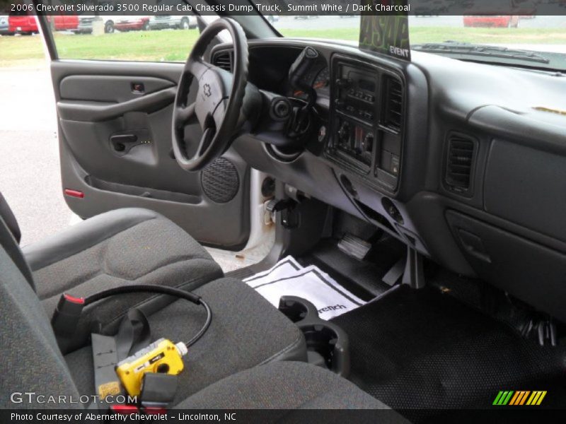 Summit White / Dark Charcoal 2006 Chevrolet Silverado 3500 Regular Cab Chassis Dump Truck