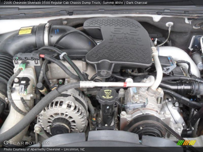  2006 Silverado 3500 Regular Cab Chassis Dump Truck Engine - 6.6 Liter OHV 32-Valve Duramax Turbo Diesel V8