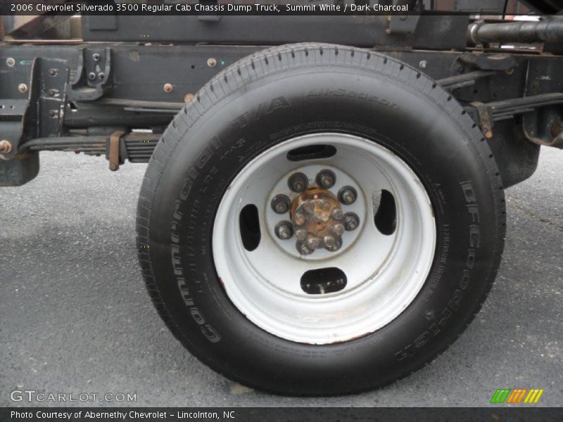  2006 Silverado 3500 Regular Cab Chassis Dump Truck Wheel