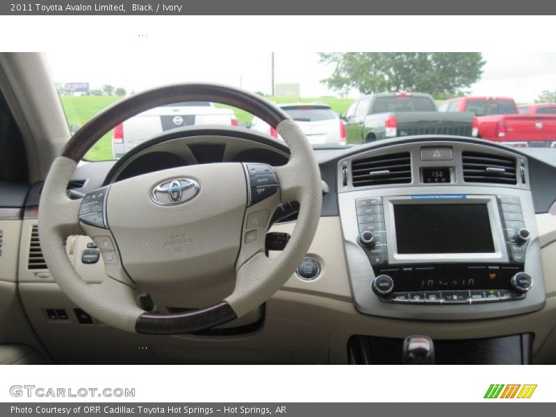 Black / Ivory 2011 Toyota Avalon Limited
