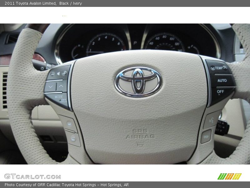 Black / Ivory 2011 Toyota Avalon Limited