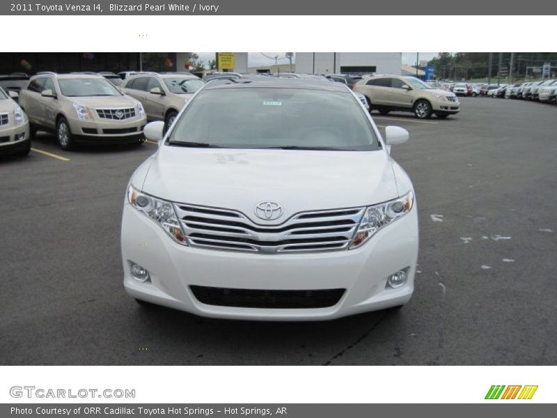 Blizzard Pearl White / Ivory 2011 Toyota Venza I4