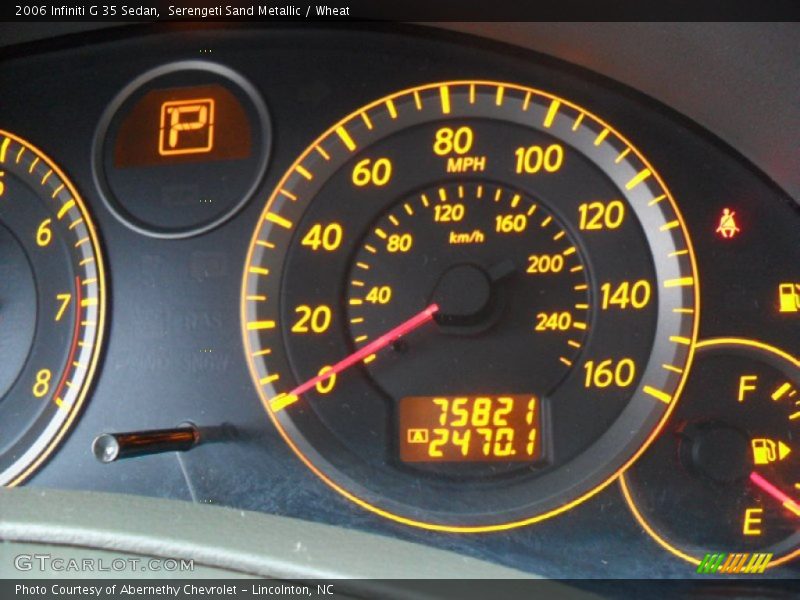 Serengeti Sand Metallic / Wheat 2006 Infiniti G 35 Sedan