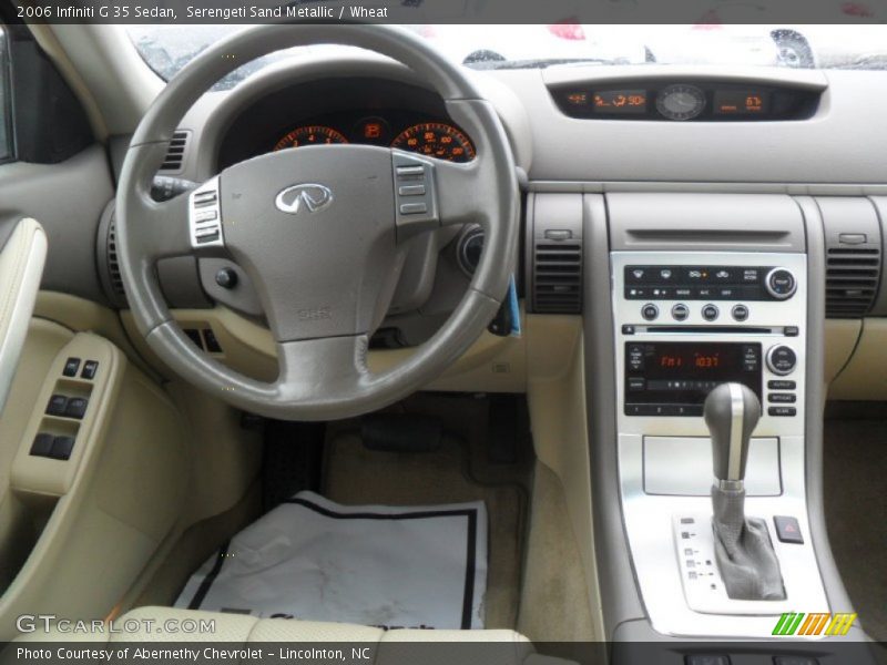 Serengeti Sand Metallic / Wheat 2006 Infiniti G 35 Sedan