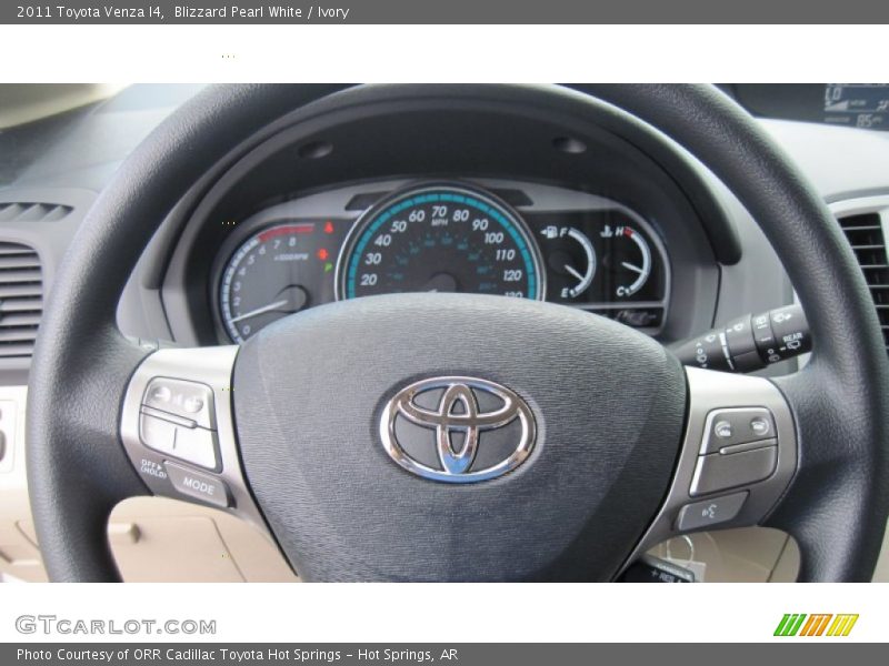Blizzard Pearl White / Ivory 2011 Toyota Venza I4