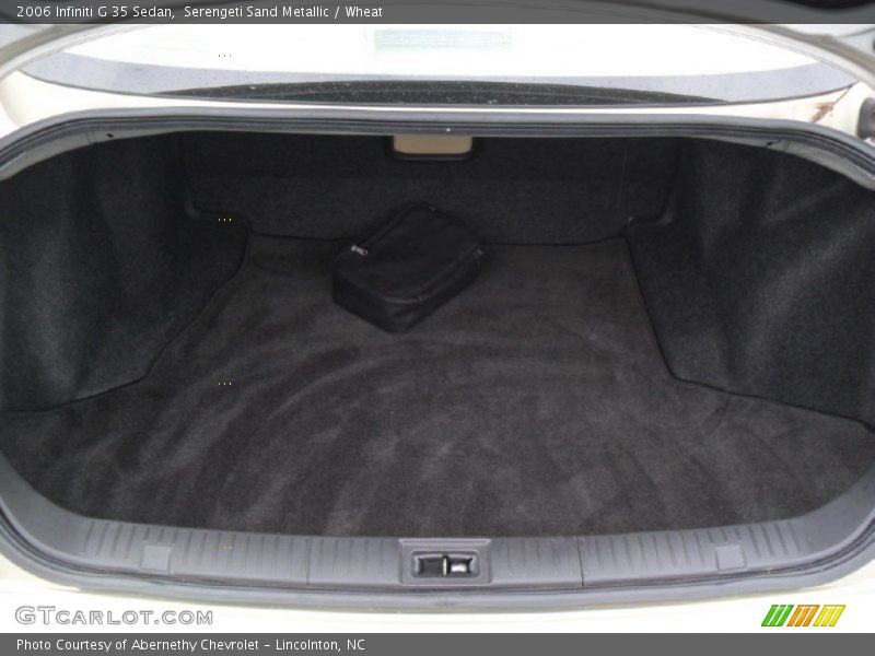 Serengeti Sand Metallic / Wheat 2006 Infiniti G 35 Sedan