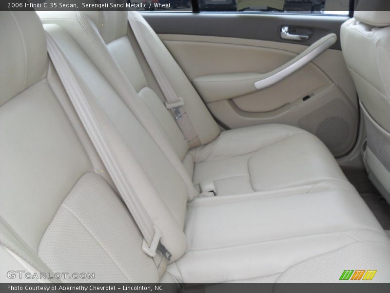 Serengeti Sand Metallic / Wheat 2006 Infiniti G 35 Sedan