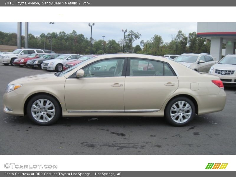Sandy Beach Metallic / Ivory 2011 Toyota Avalon