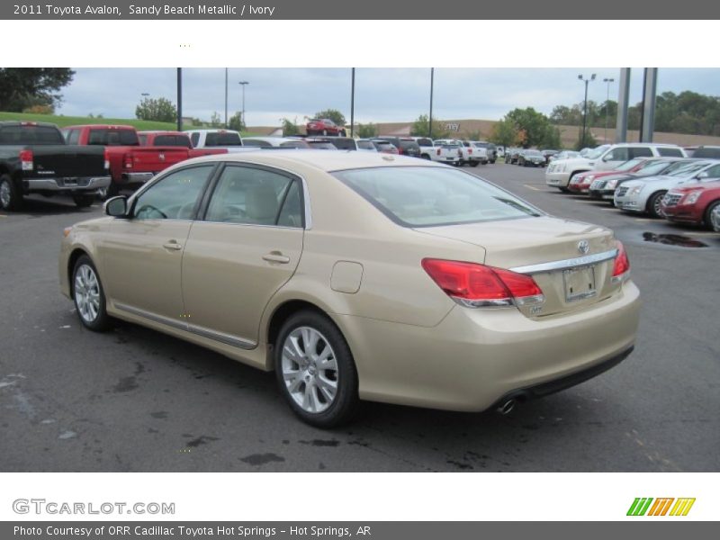 Sandy Beach Metallic / Ivory 2011 Toyota Avalon
