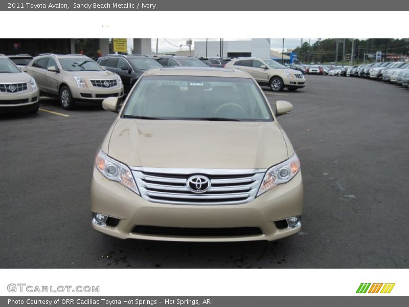 Sandy Beach Metallic / Ivory 2011 Toyota Avalon