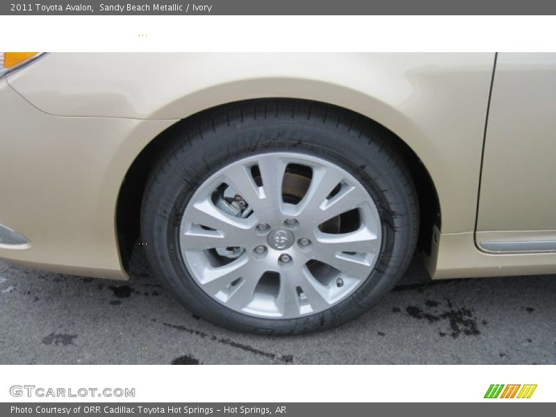 Sandy Beach Metallic / Ivory 2011 Toyota Avalon
