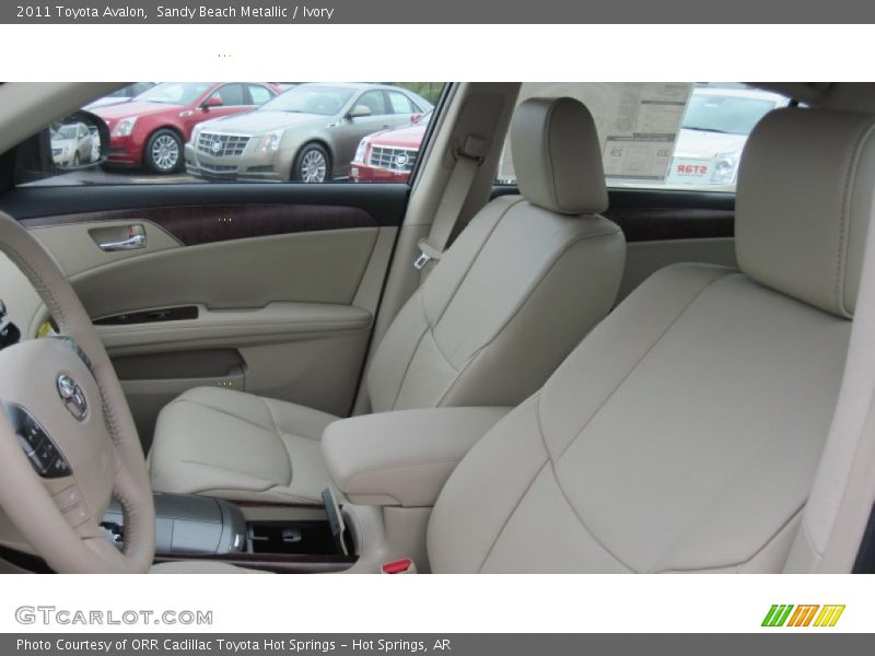 Sandy Beach Metallic / Ivory 2011 Toyota Avalon