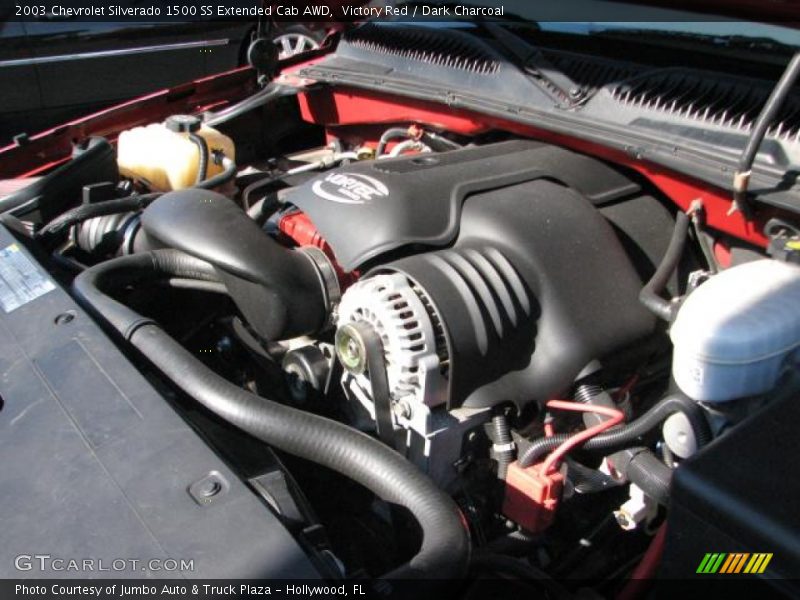  2003 Silverado 1500 SS Extended Cab AWD Engine - 6.0 Liter OHV 16-Valve Vortec V8