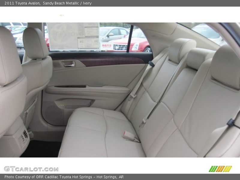 Sandy Beach Metallic / Ivory 2011 Toyota Avalon