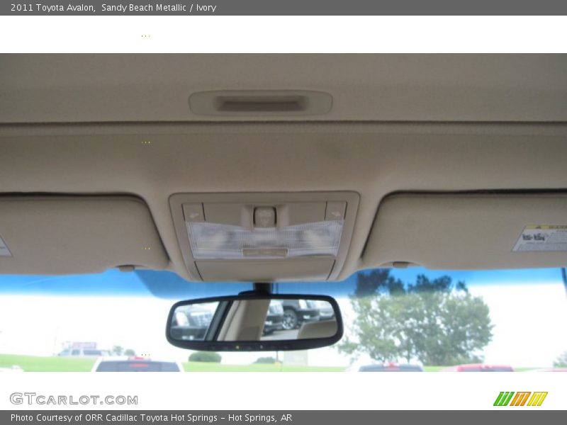 Sandy Beach Metallic / Ivory 2011 Toyota Avalon