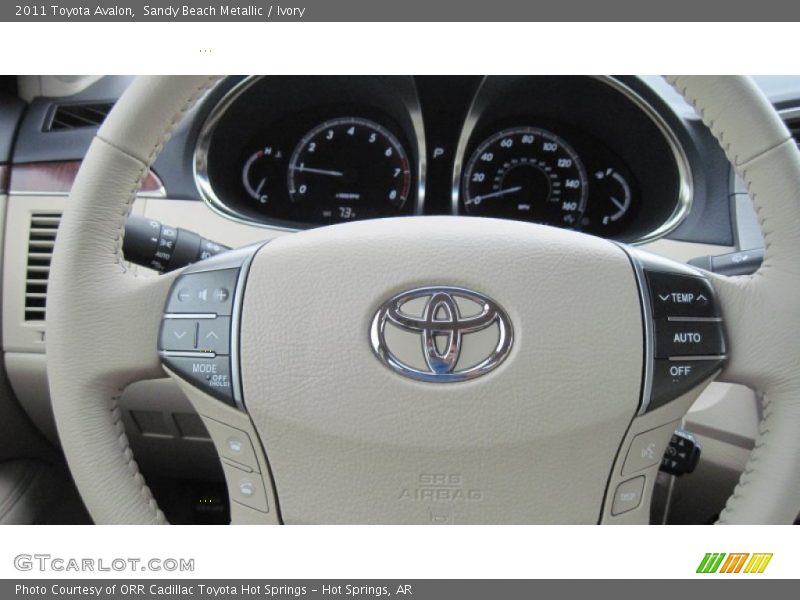 Sandy Beach Metallic / Ivory 2011 Toyota Avalon