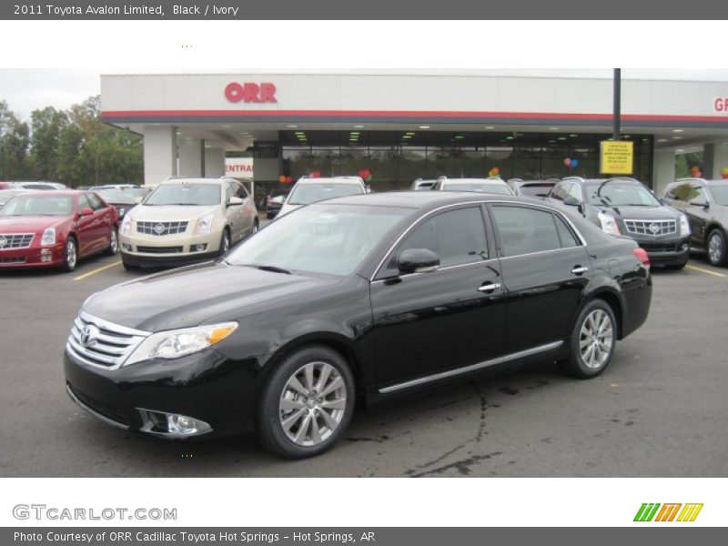 Black / Ivory 2011 Toyota Avalon Limited