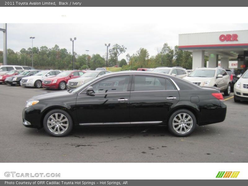 Black / Ivory 2011 Toyota Avalon Limited