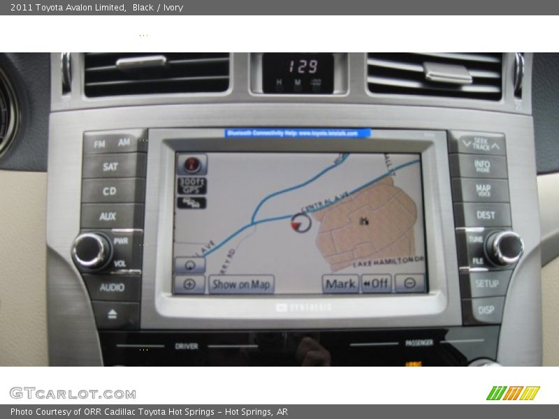 Black / Ivory 2011 Toyota Avalon Limited