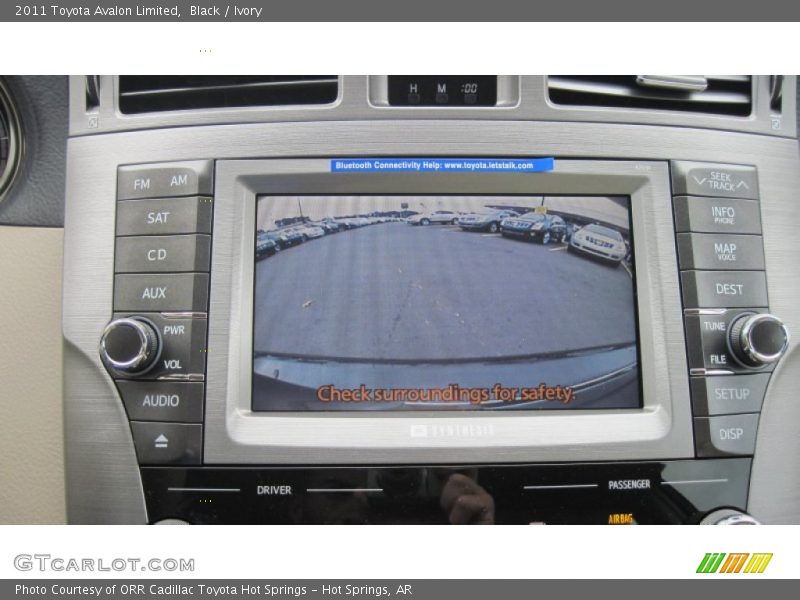 Black / Ivory 2011 Toyota Avalon Limited