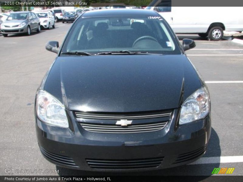 Black / Gray 2010 Chevrolet Cobalt LT Sedan