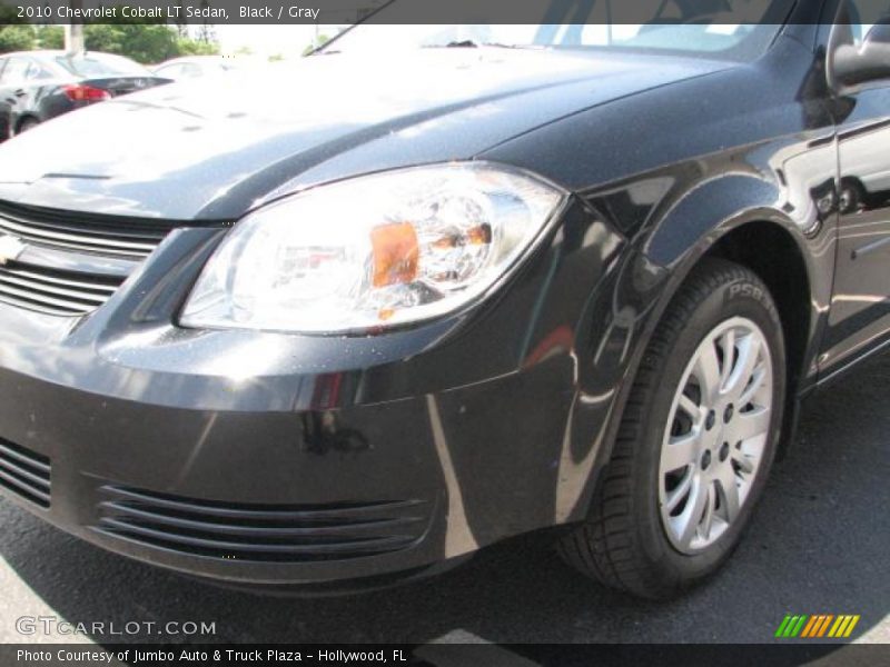 Black / Gray 2010 Chevrolet Cobalt LT Sedan