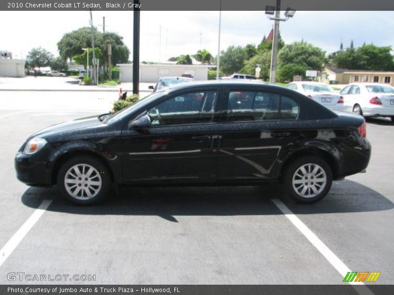 Black / Gray 2010 Chevrolet Cobalt LT Sedan