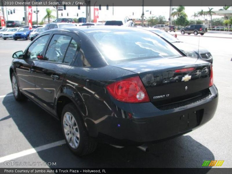 Black / Gray 2010 Chevrolet Cobalt LT Sedan