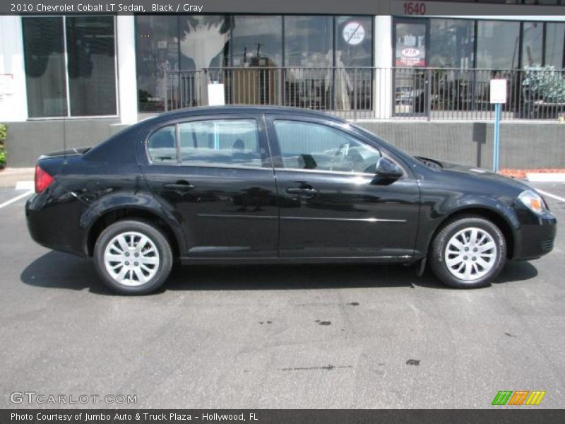 Black / Gray 2010 Chevrolet Cobalt LT Sedan