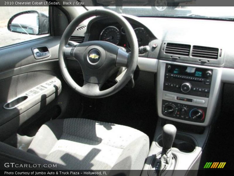 Black / Gray 2010 Chevrolet Cobalt LT Sedan