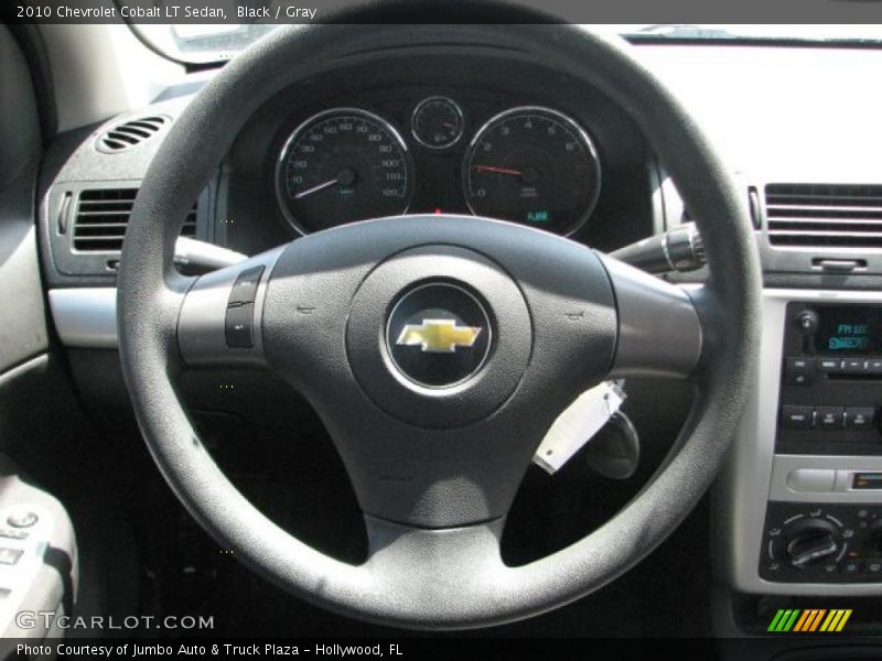 Black / Gray 2010 Chevrolet Cobalt LT Sedan