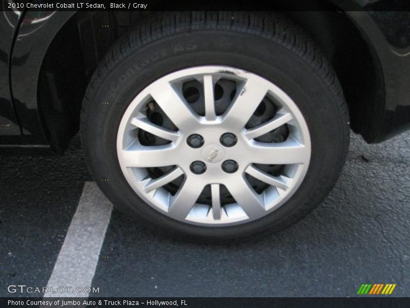 Black / Gray 2010 Chevrolet Cobalt LT Sedan