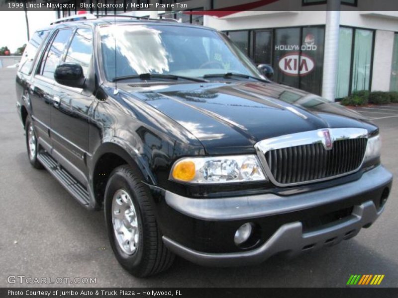 Black Clearcoat / Medium Prairie Tan 1999 Lincoln Navigator